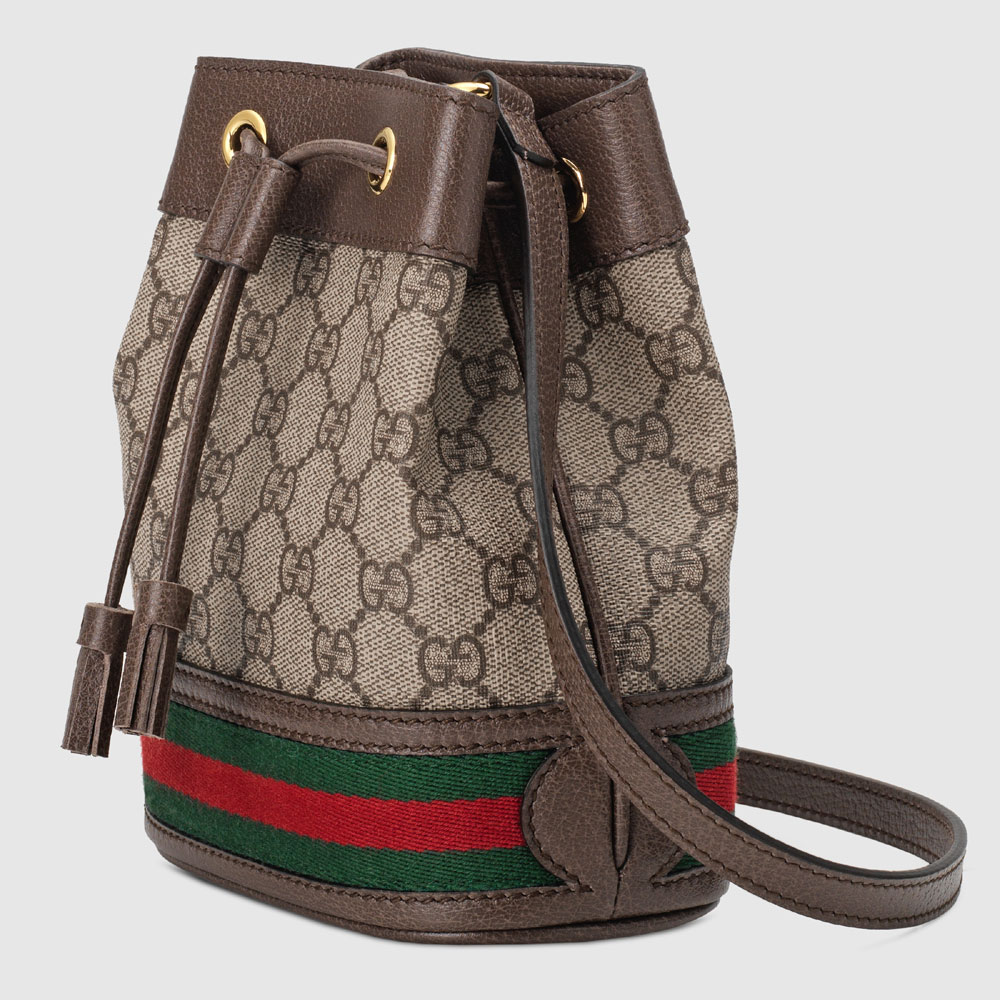 Gucci Ophidia mini GG bucket bag 550620 96I3B 8745: Image 2