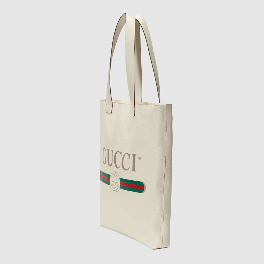 Gucci Print leather tote 572768 0Y2AT 8820: Image 2