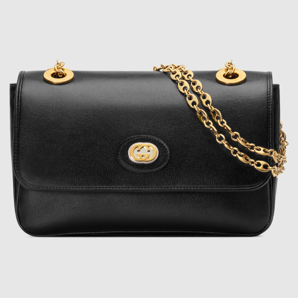 Gucci Leather small shoulder bag 576421 1DB0X 1000: Image 1