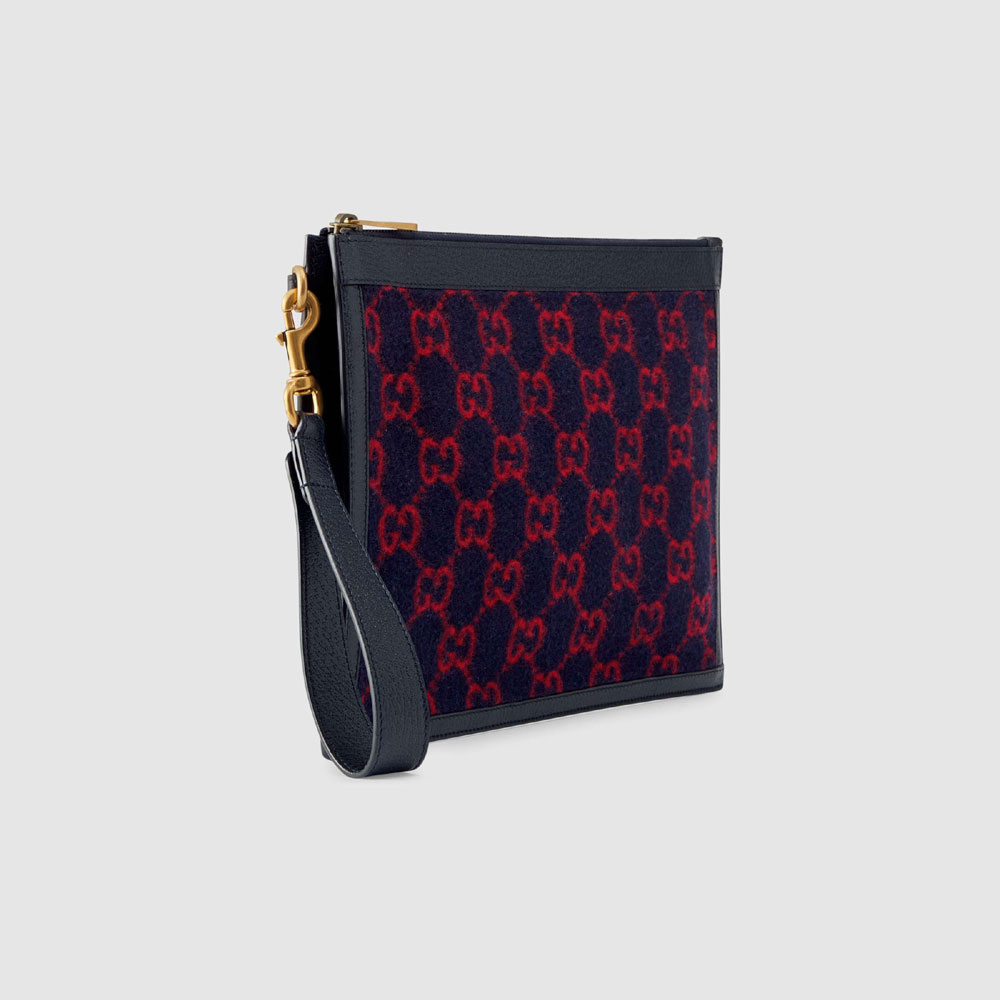 Gucci GG wool pouch 597627 G38ET 8497: Image 4