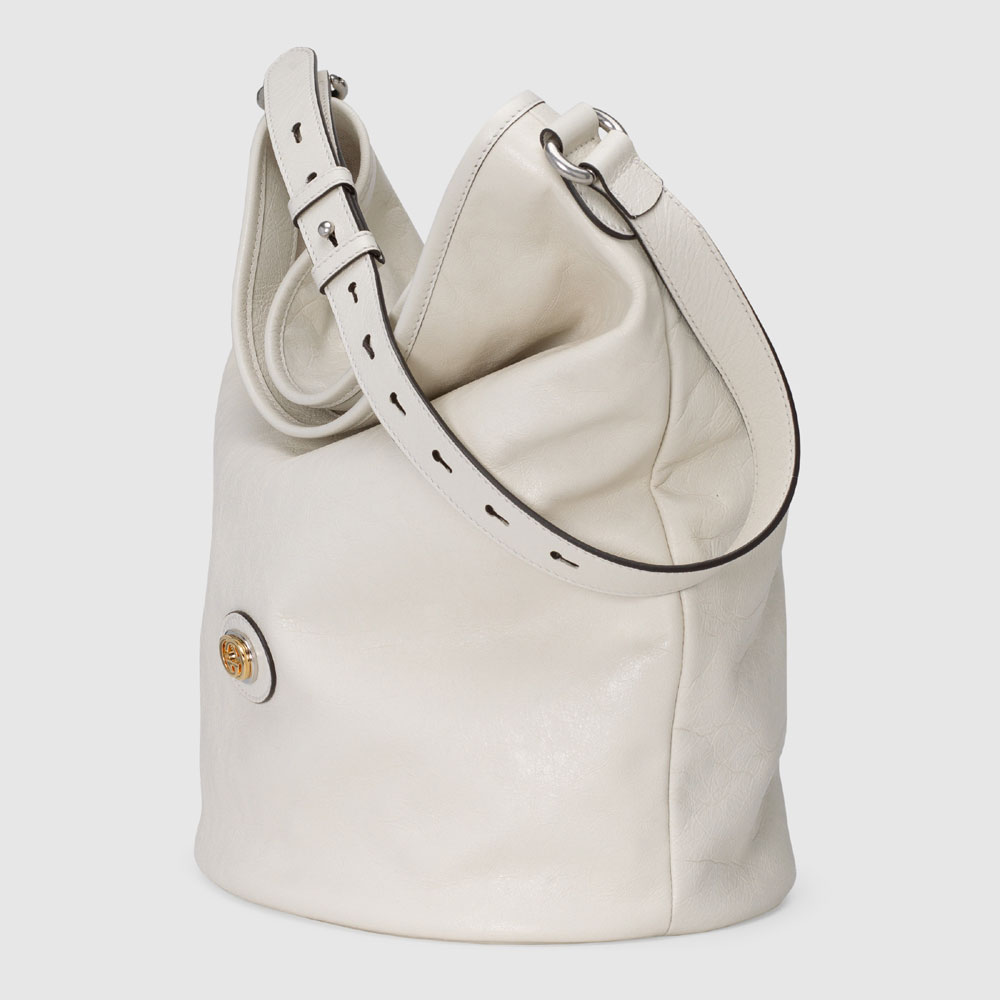 Gucci Leather hobo shoulder bag 598086 1GZ0X 9022: Image 2