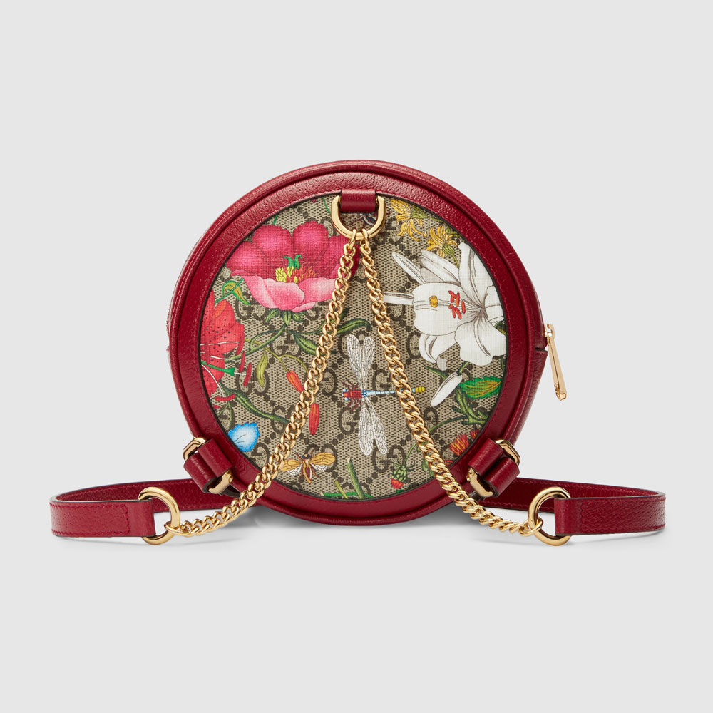 Gucci Ophidia GG Flora mini backpack 598661 92YBC 8722: Image 3