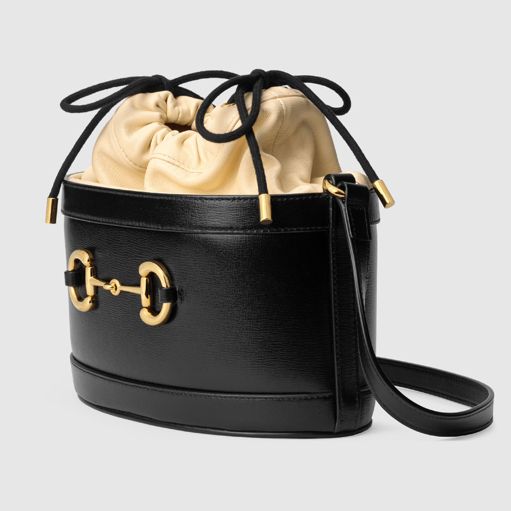 Gucci 1955 Horsebit bucket bag 602118 1DBLG 8716: Image 2