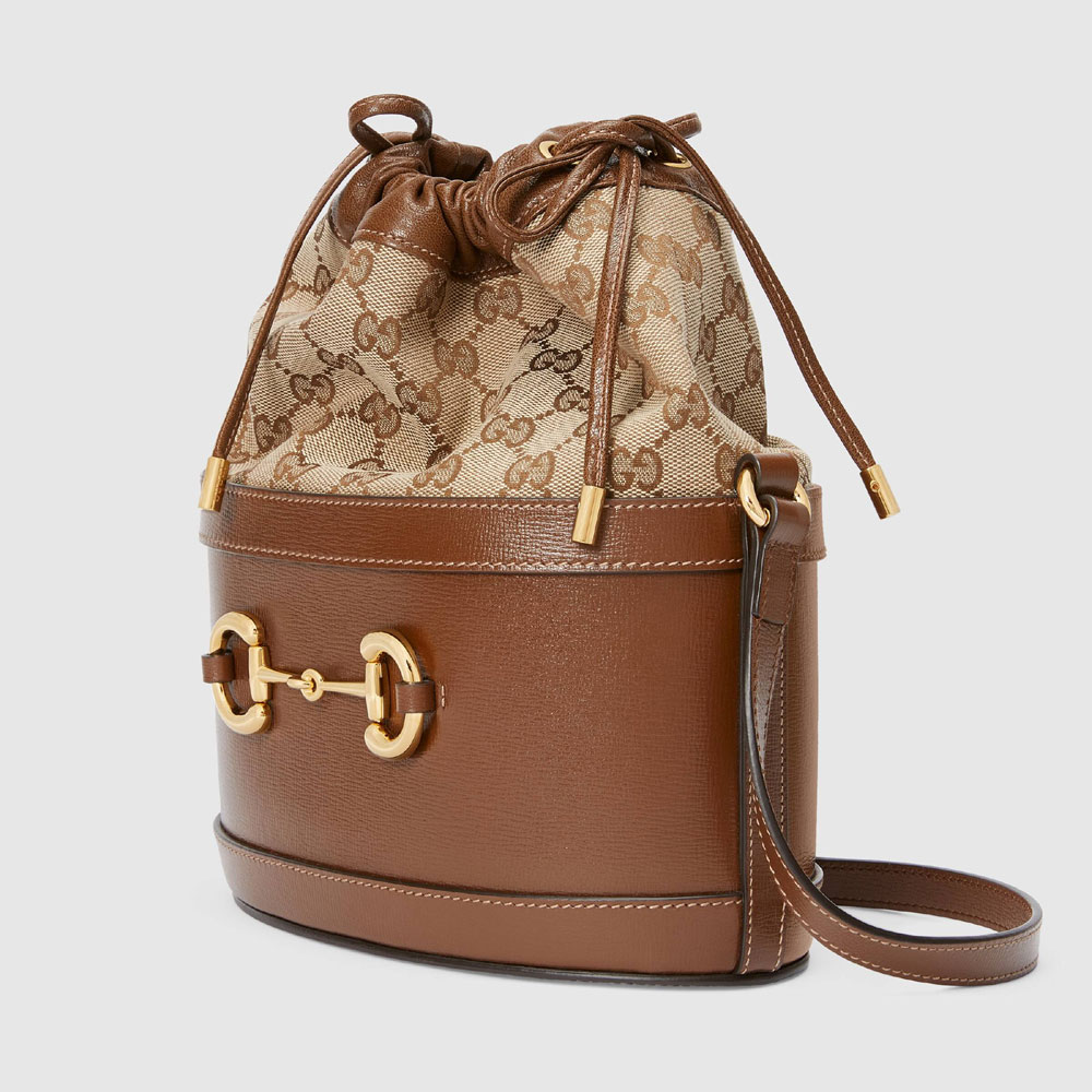 Gucci 1955 Horsebit bucket bag 602118 1DBUG 2363: Image 2