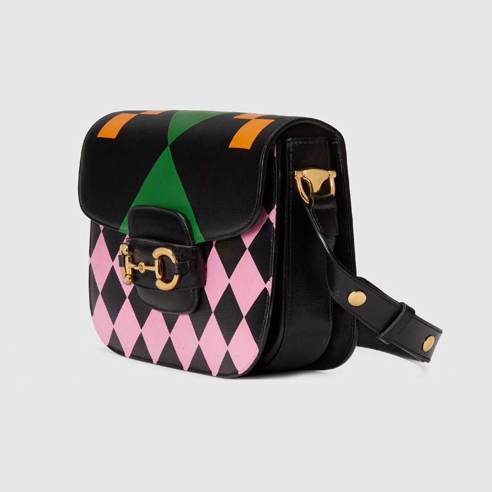 Gucci Horsebit 1955 shoulder bag 602204 UQKAG 1058: Image 2