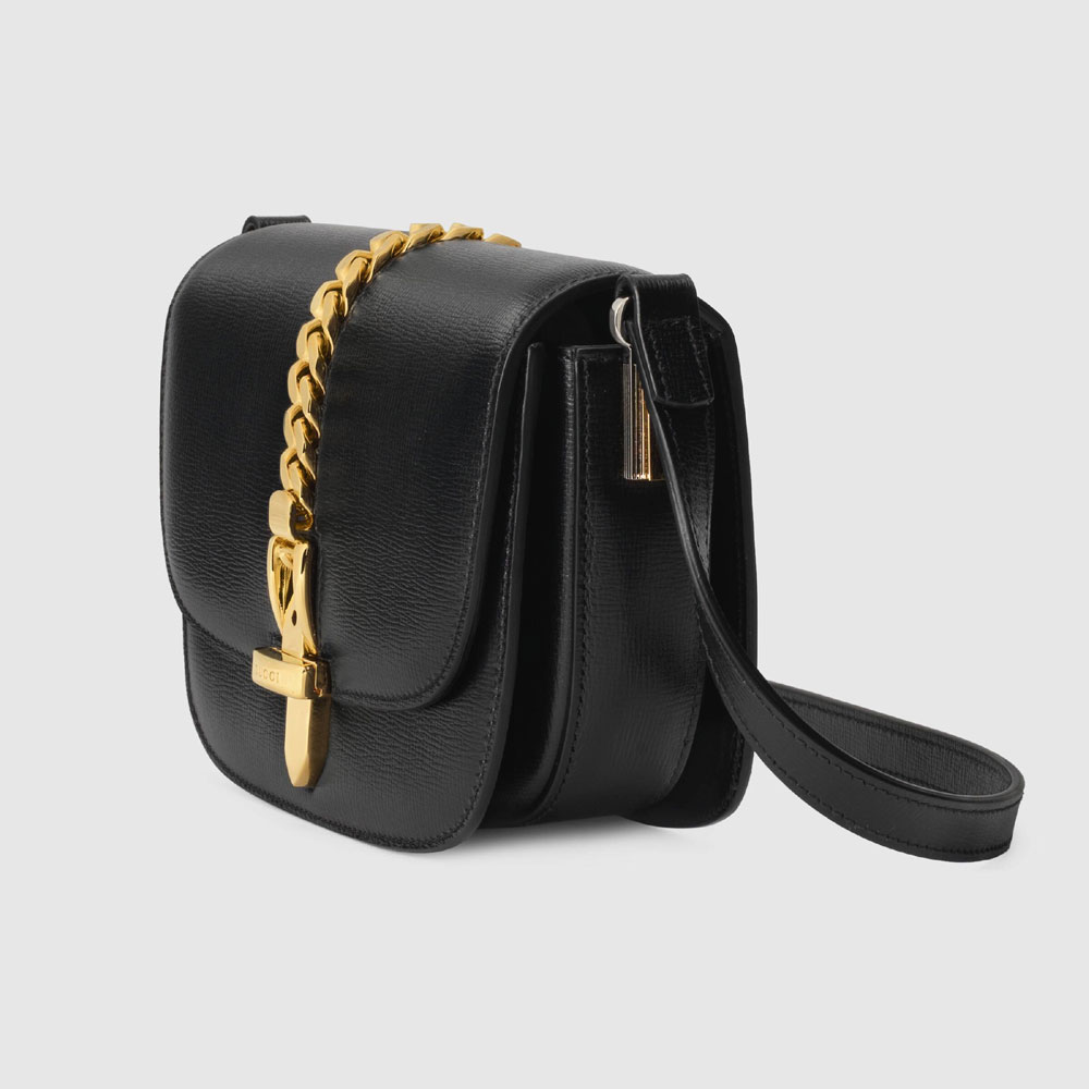 Gucci Sylvie 1969 mini shoulder bag 615965 1DB0X 1000: Image 2