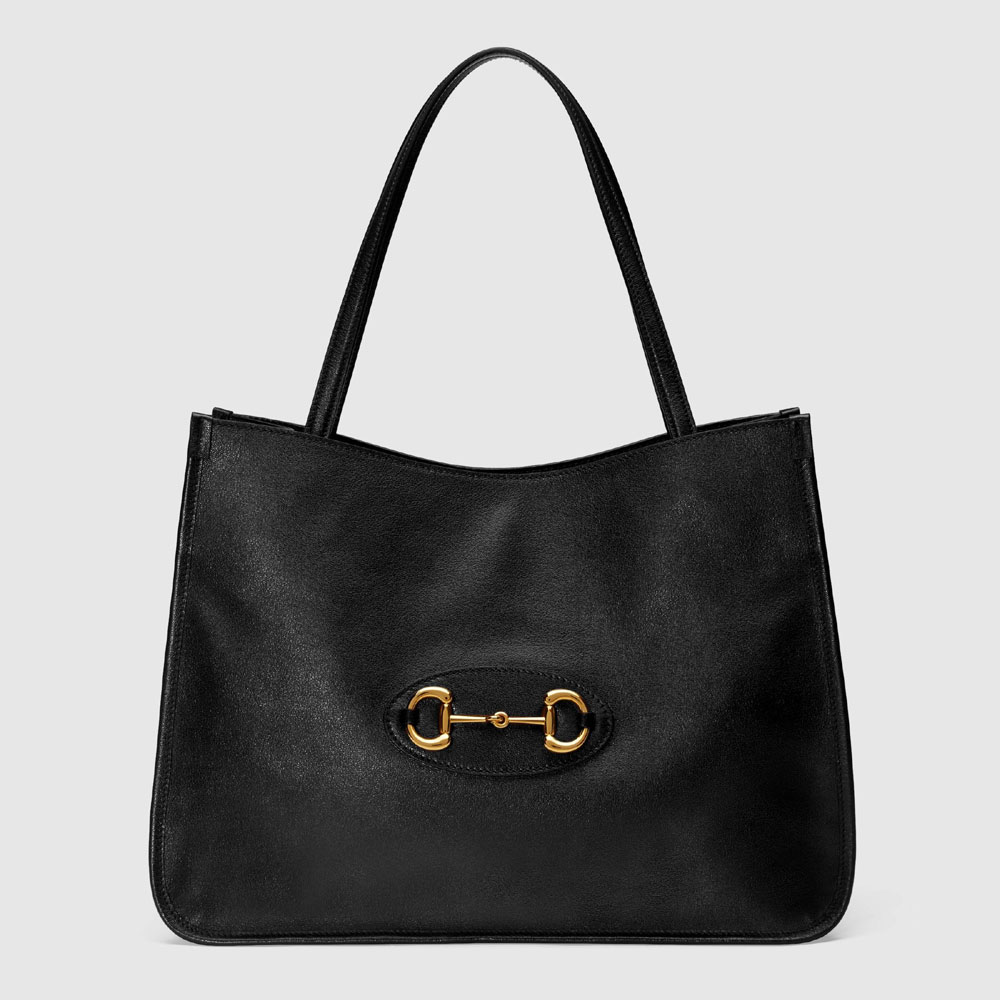 Gucci Horsebit 1955 tote bag 623694 1U10G 1000: Image 1