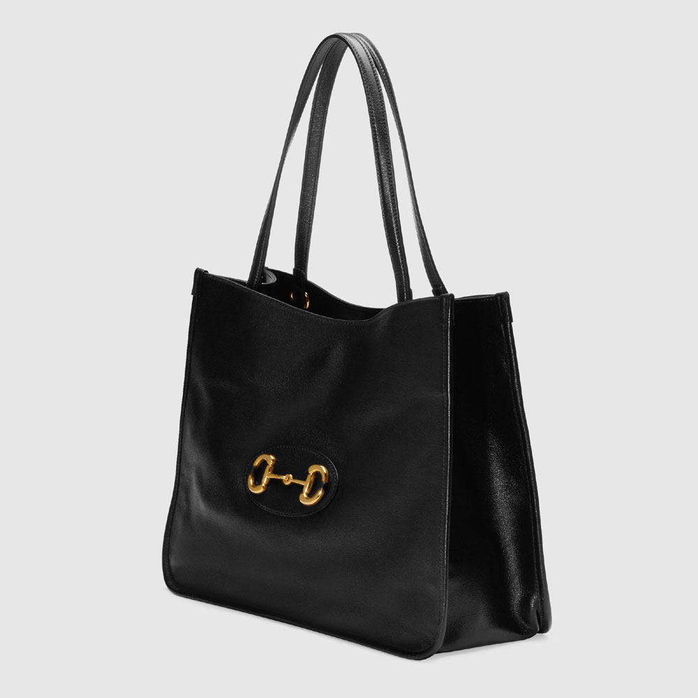 Gucci Horsebit 1955 tote bag 623694 1U10G 1000: Image 2