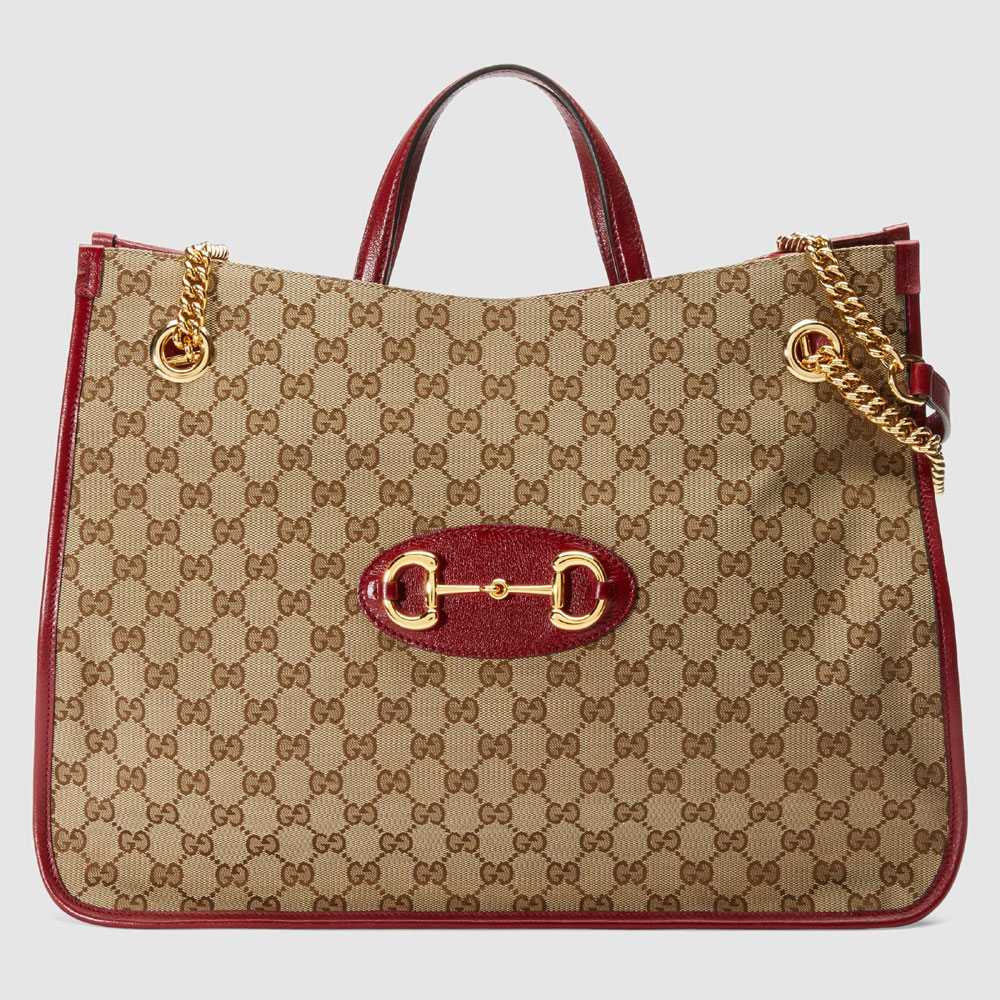 Gucci 1955 Horsebit large tote bag 623695 GY5OG 8561: Image 1