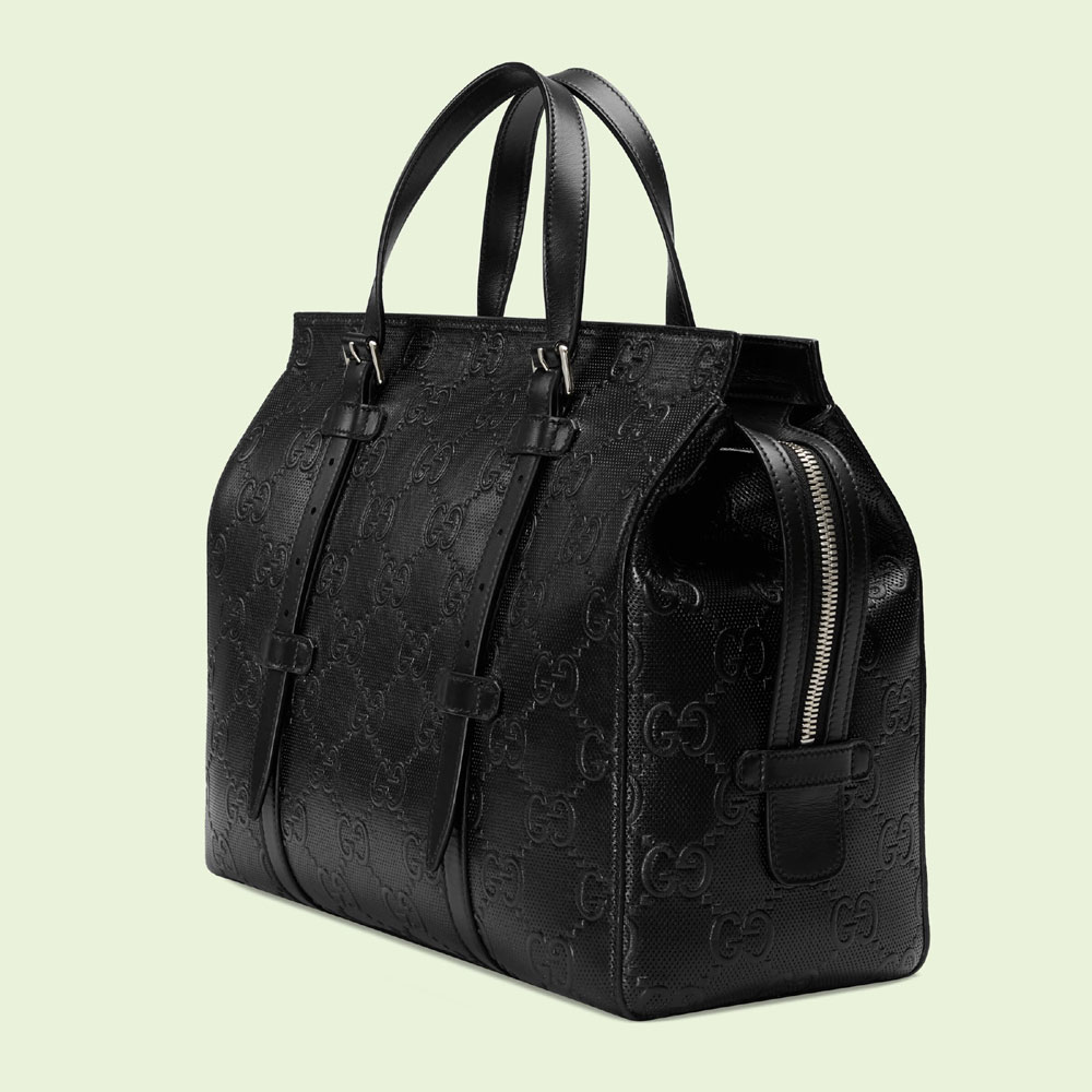 Gucci GG embossed tote bag 625774 1W3AN 1000: Image 2