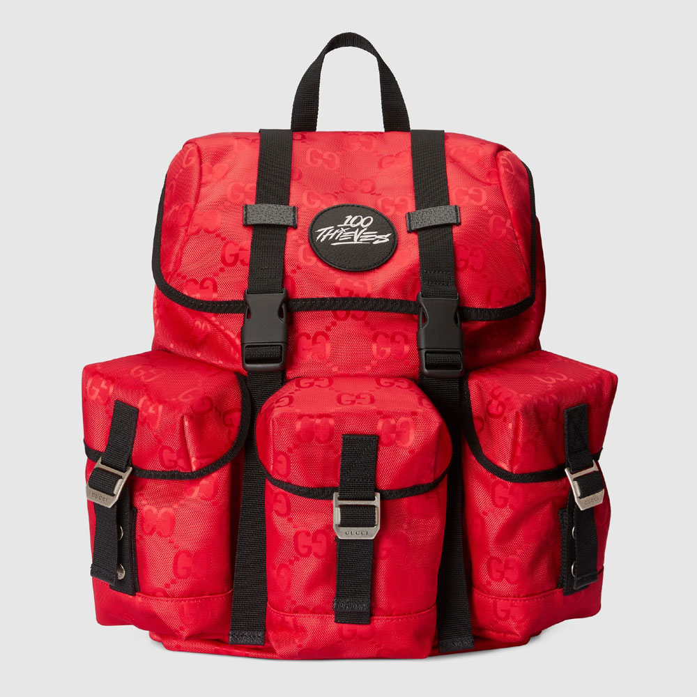 100 Thieves x Gucci Off The Grid backpack 626160 UKDJC 6249: Image 1