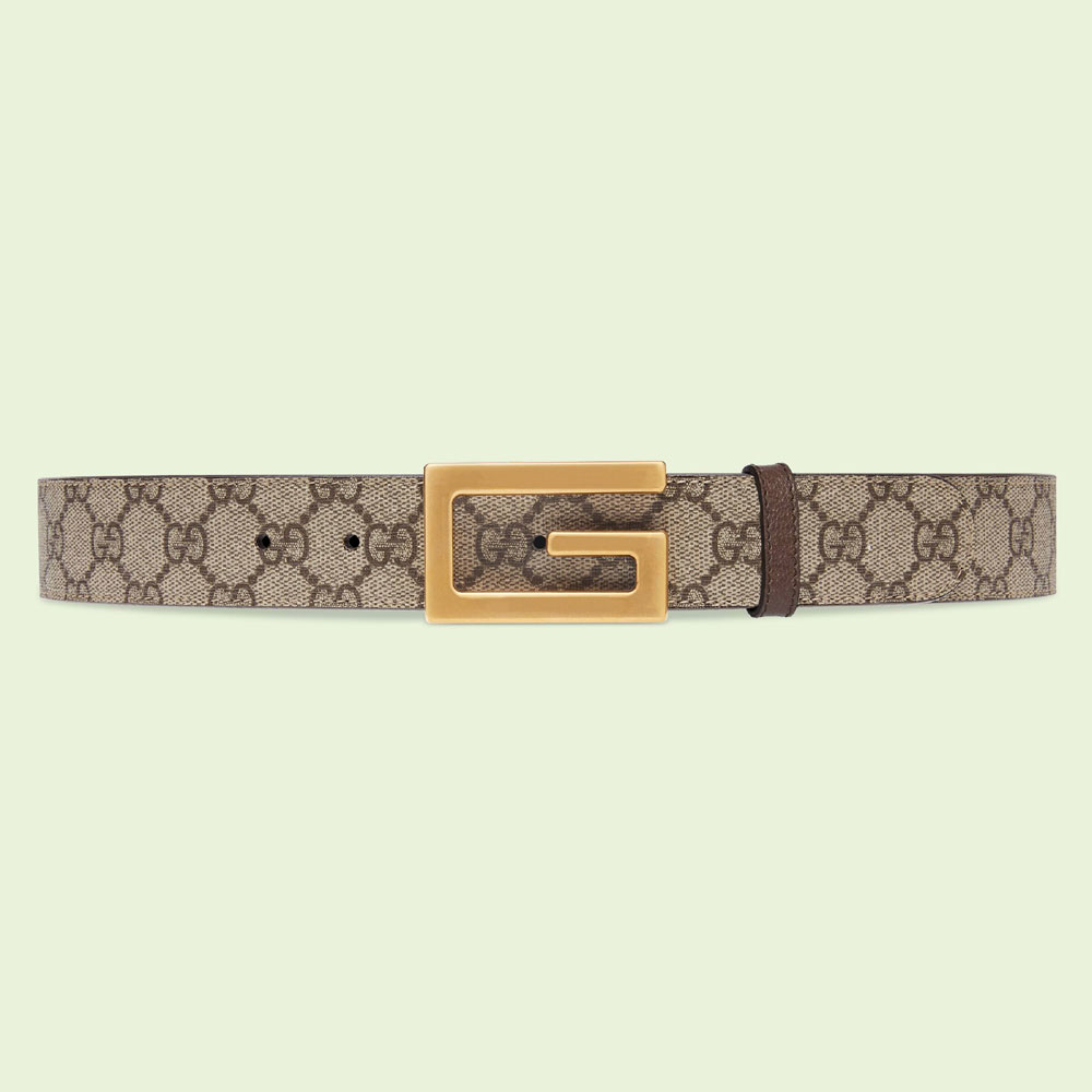 Gucci Reversible belt with Square G buckle 626974 K9GST 8358: Image 1