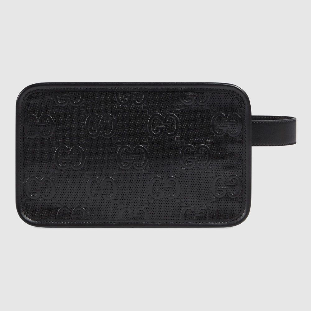 Gucci GG embossed cosmetic case 627470 1W3AN 1000: Image 3