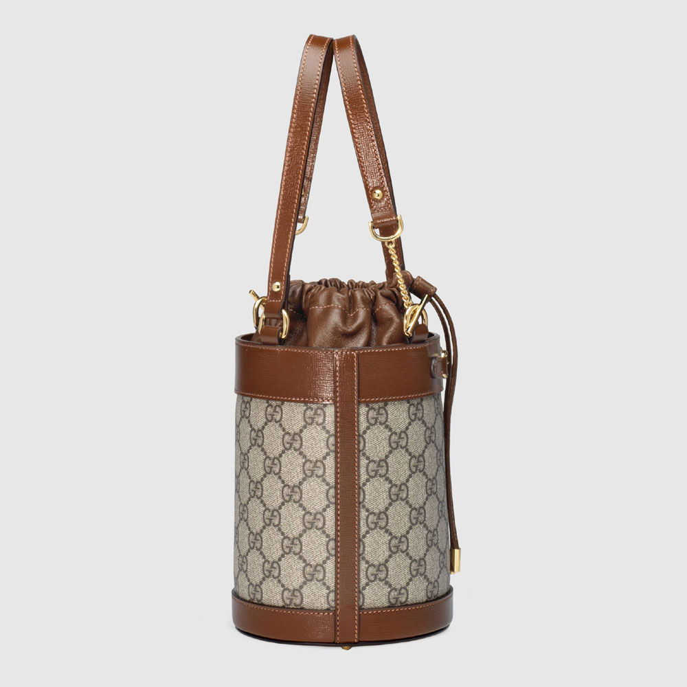 Gucci Horsebit 1955 small bucket bag 637115 92TPG 8563: Image 4