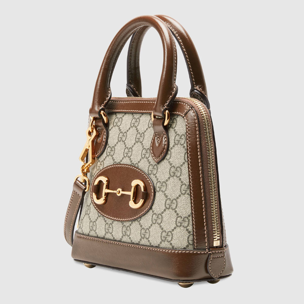 Gucci Horsebit 1955 mini top handle bag 640716 92TCG 8563: Image 2