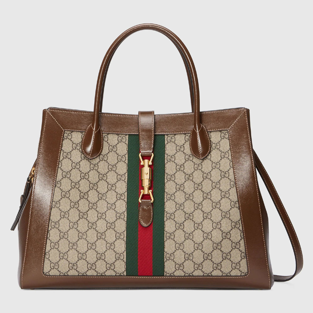 Gucci Jackie 1961 large tote bag 649015 HUHHG 8565: Image 1