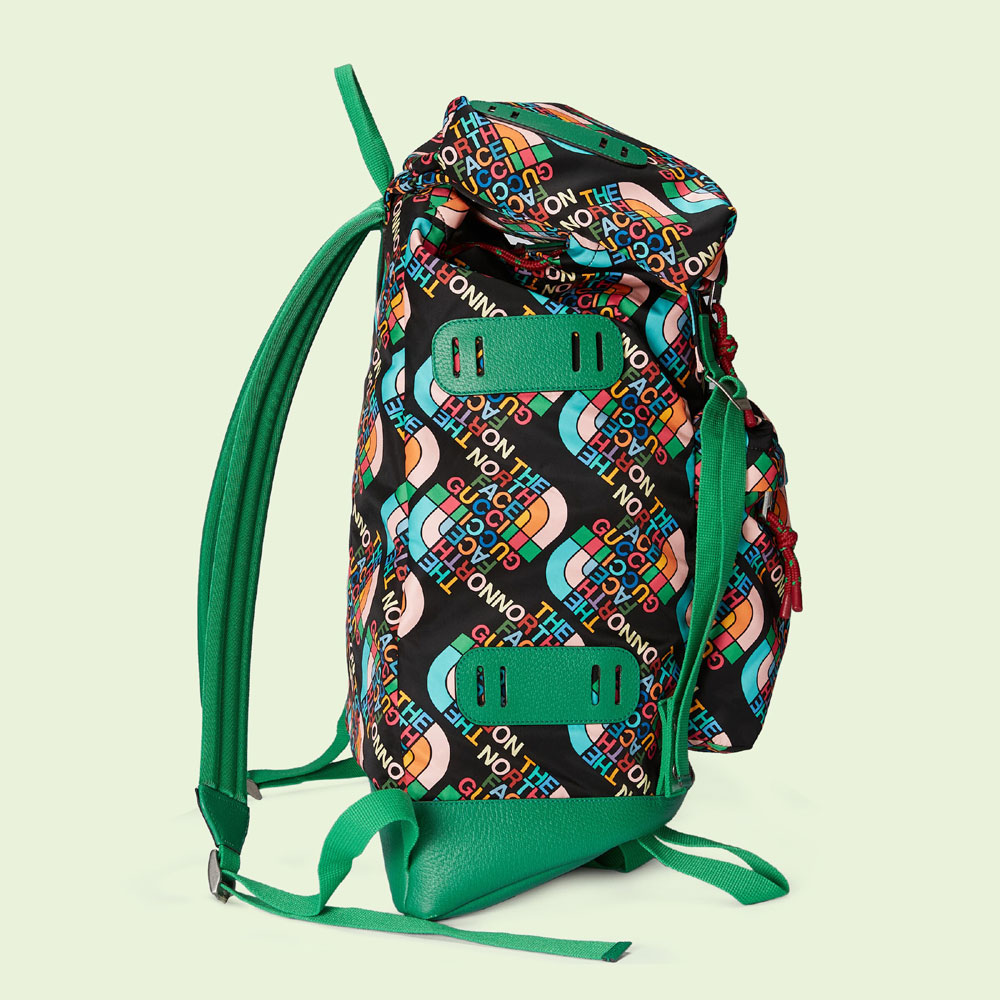 The North Face Gucci backpack 650294 UNHAN 1164: Image 4