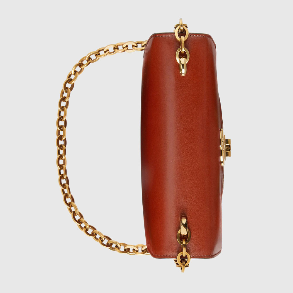 Gucci Small shoulder bag with Double G 655639 UBGAX 6489: Image 4