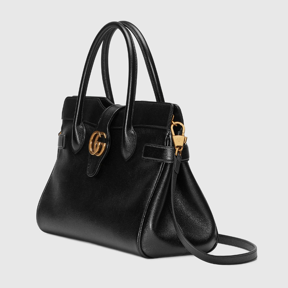 Gucci Medium top handle bag with Double G 658442 1U10T 1000: Image 2