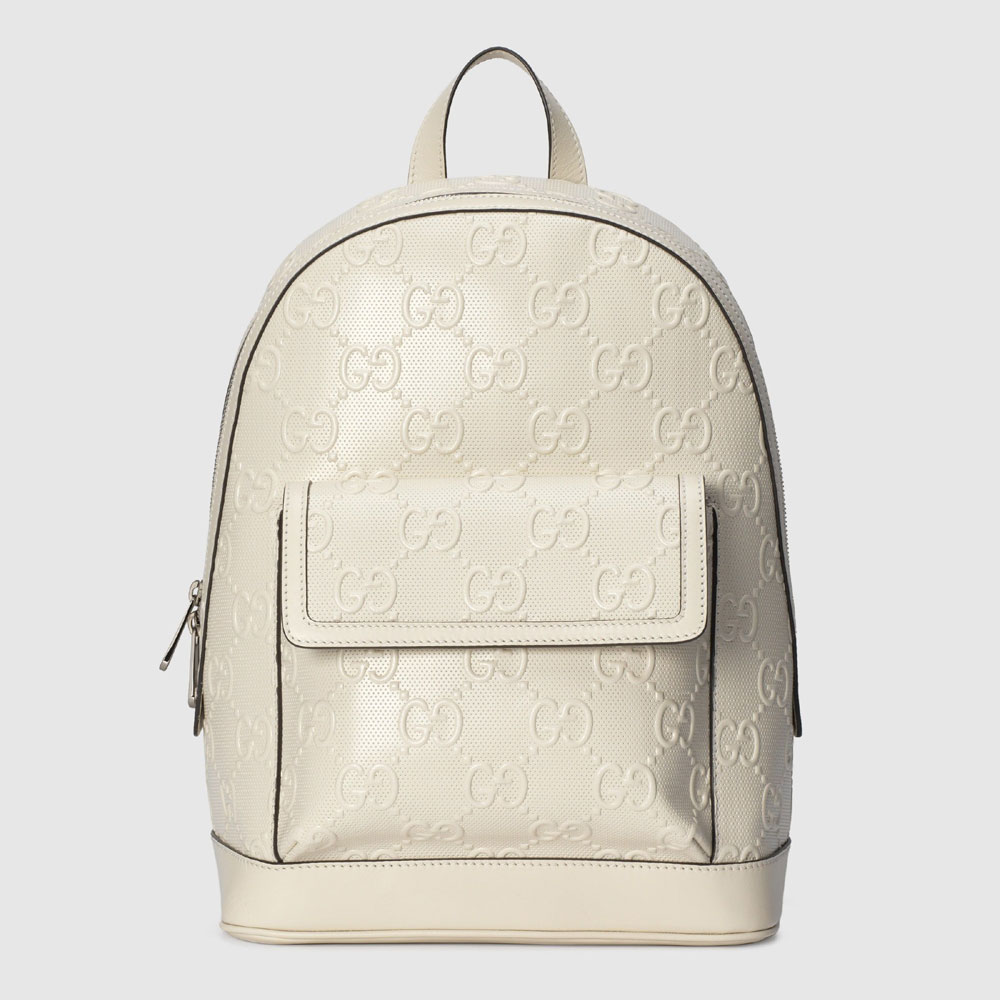 Gucci GG embossed backpack 658579 1W3BN 9099: Image 1