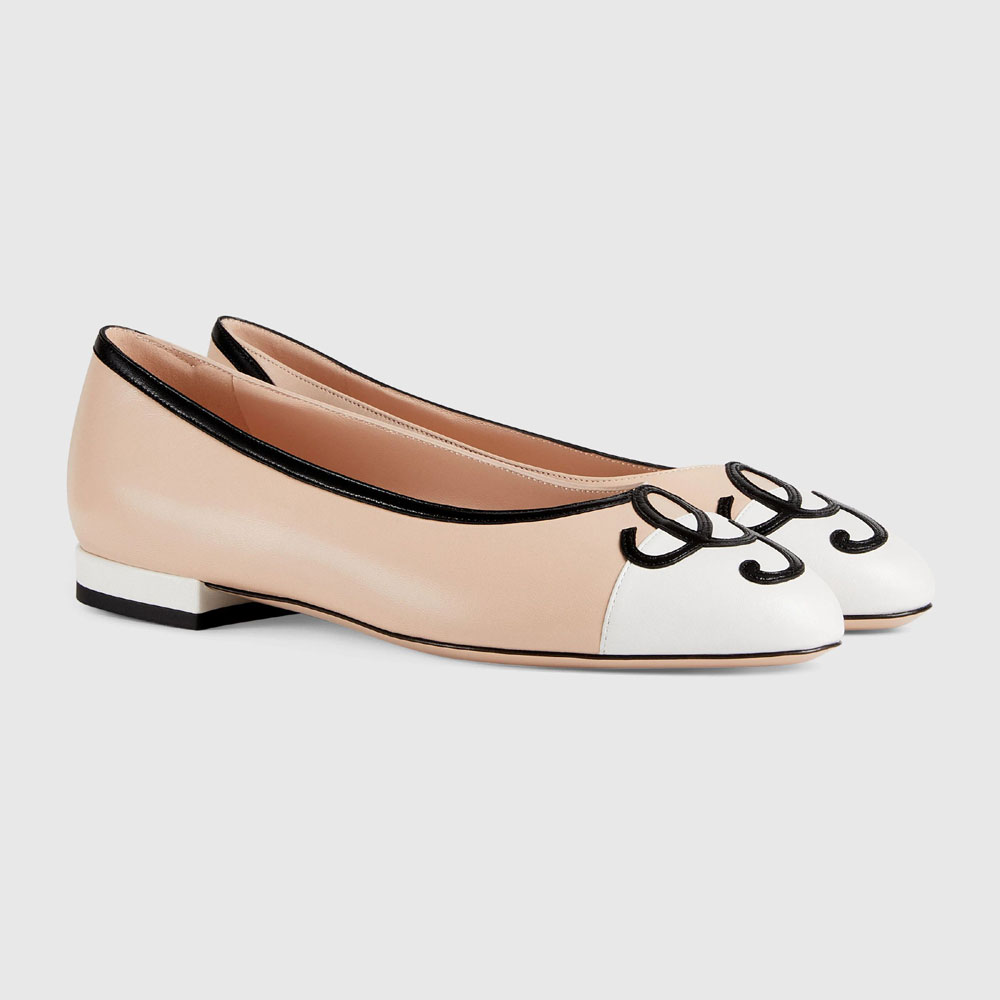 Gucci ballet flat with G applique 658904 C9DN0 9070: Image 1