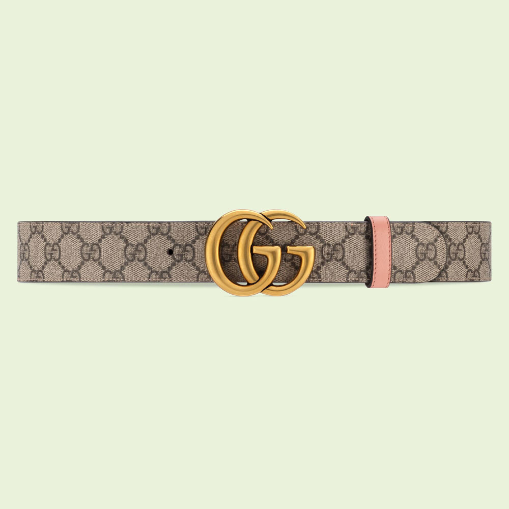 Gucci GG Marmont reversible wide belt 659416 92TIC 9952: Image 1