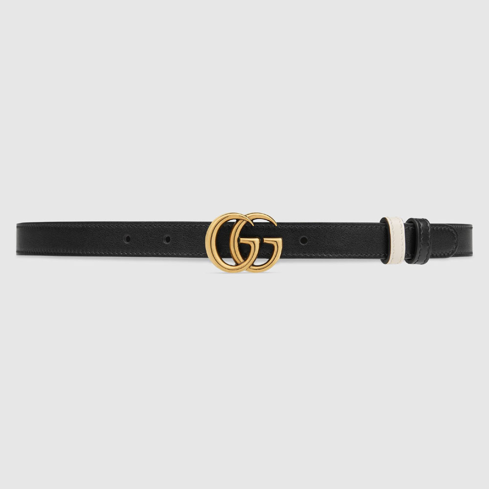 Gucci GG Marmont reversible thin belt 659418 0YATC 1089: Image 1