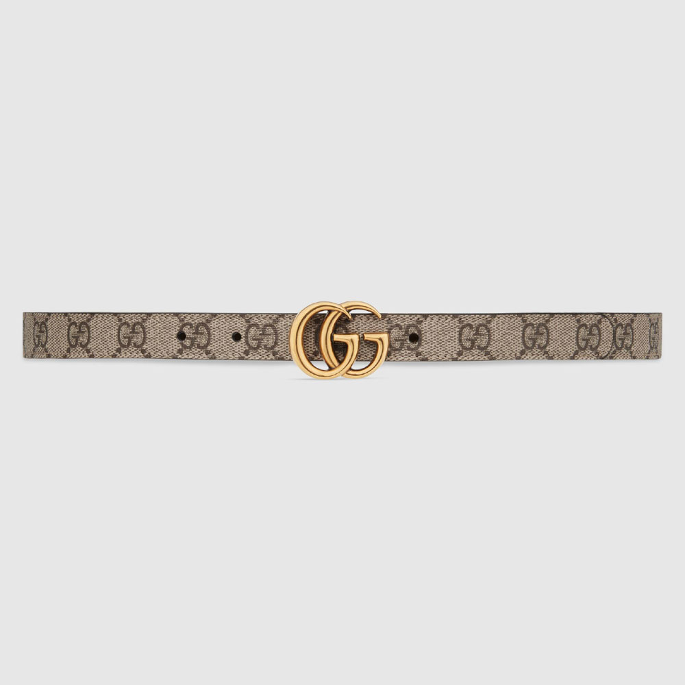 Gucci GG Marmont reversible thin belt 659418 92TIC 8358: Image 1