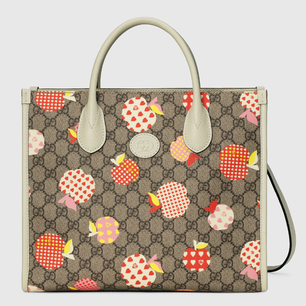 Gucci Les Pommes small tote 659983 22KFG 9799: Image 1