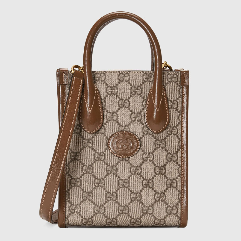 Gucci Mini tote bag with Interlocking G 671623 92TCG 8563: Image 1