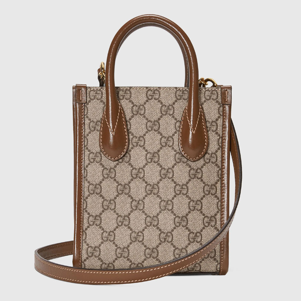 Gucci Mini tote bag with Interlocking G 671623 92TCG 8563: Image 3