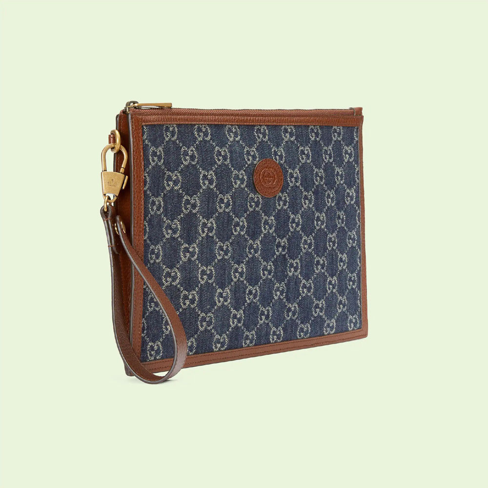 Gucci Pouch with Interlocking G 672953 2KQGT 8375: Image 2