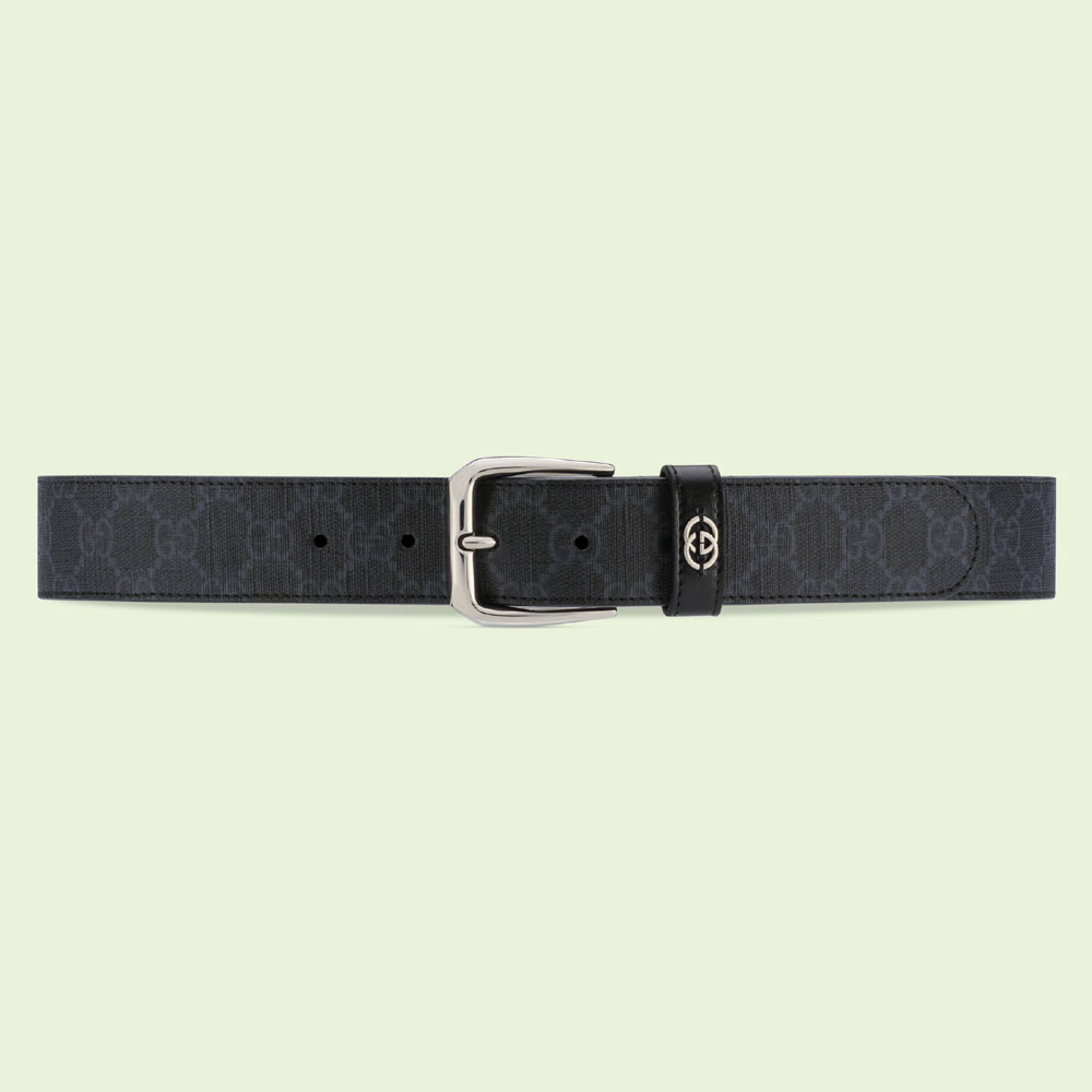 Gucci Belt with Interlocking G detail 673921 92TIN 1000: Image 1