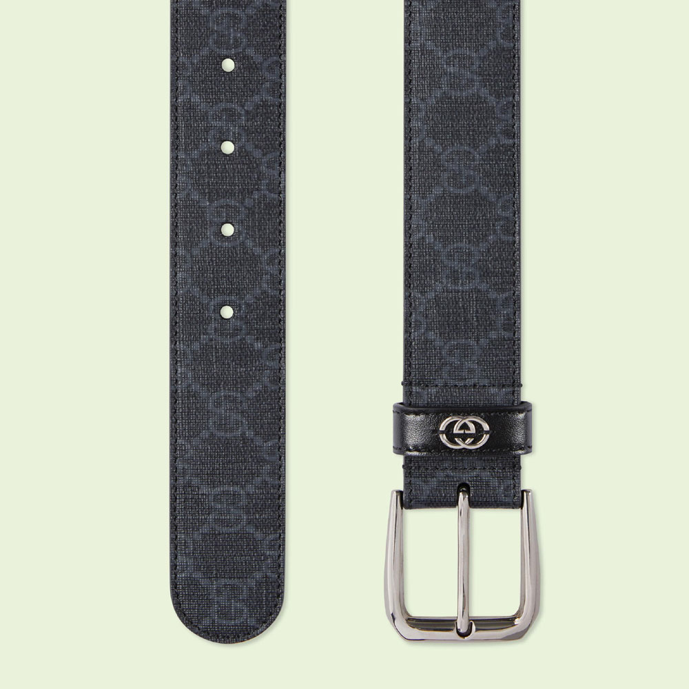 Gucci Belt with Interlocking G detail 673921 92TIN 1000: Image 2