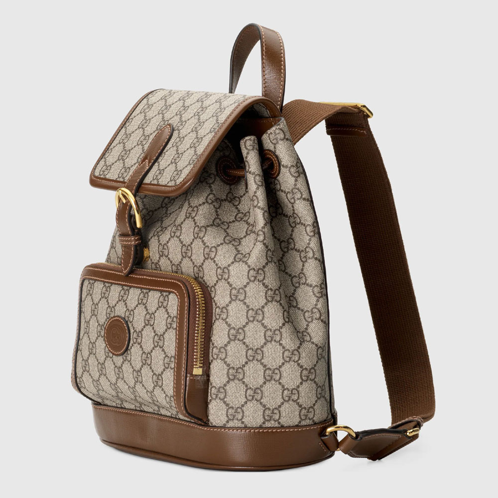 Gucci Backpack with Interlocking G 674147 92THG 8563: Image 2