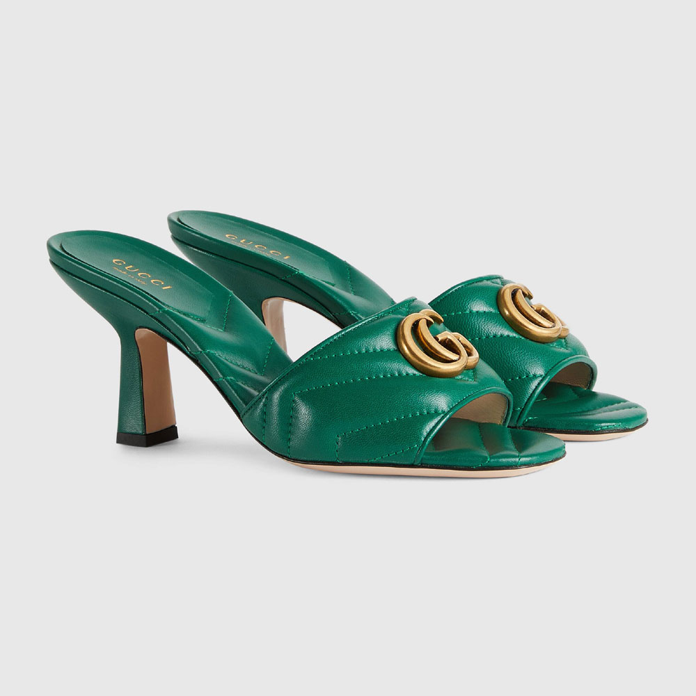 Gucci Double G slide sandal 674839 BKO00 3120: Image 1