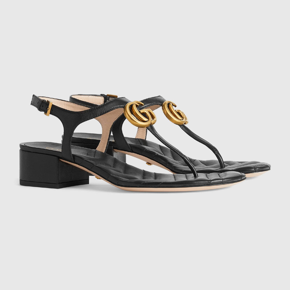 Gucci Double G sandal 674840 BKO00 1000: Image 1