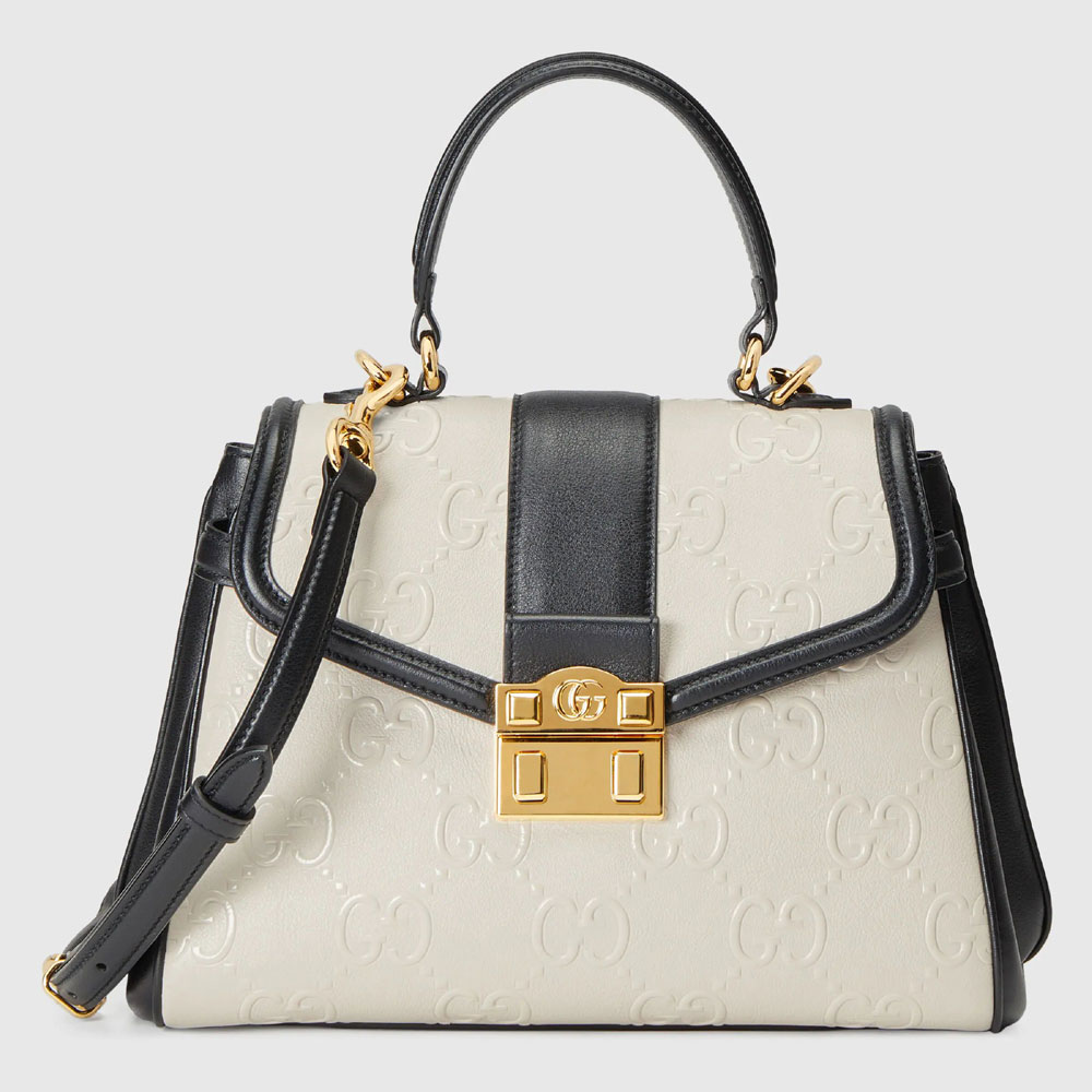 Gucci Small GG top handle bag 675791 UD9AX 9099: Image 1