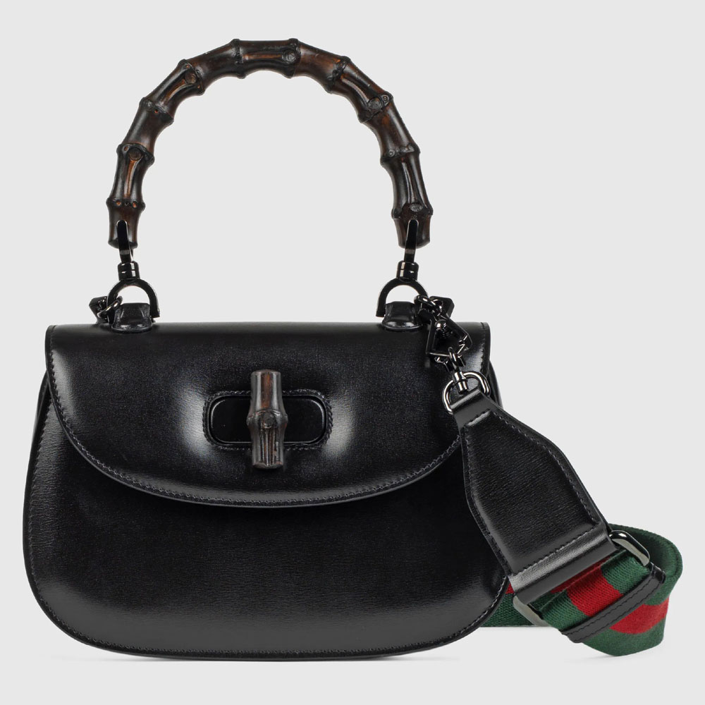 Gucci Small top handle bag with Bamboo 675797 10ODP 1060: Image 1