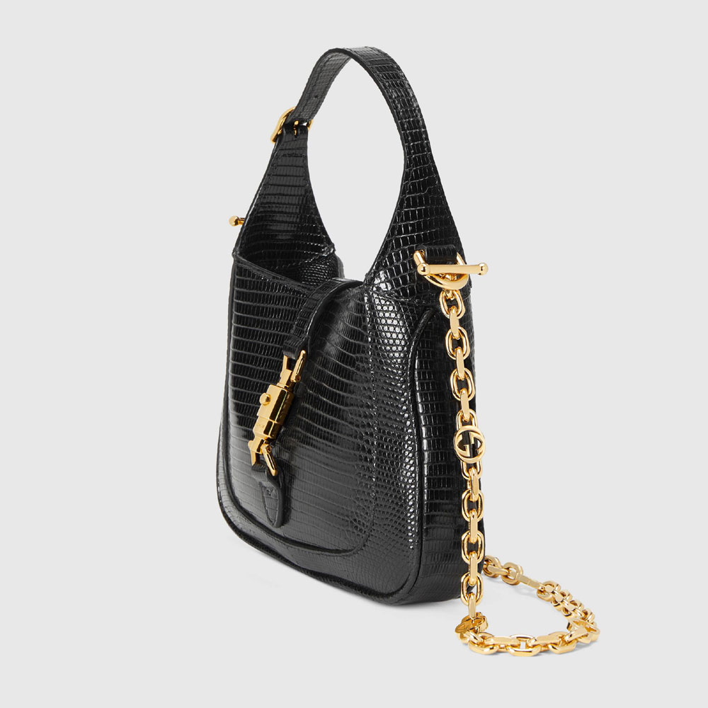 Gucci Jackie 1961 lizard mini bag 675799 LUZ0G 1000: Image 2