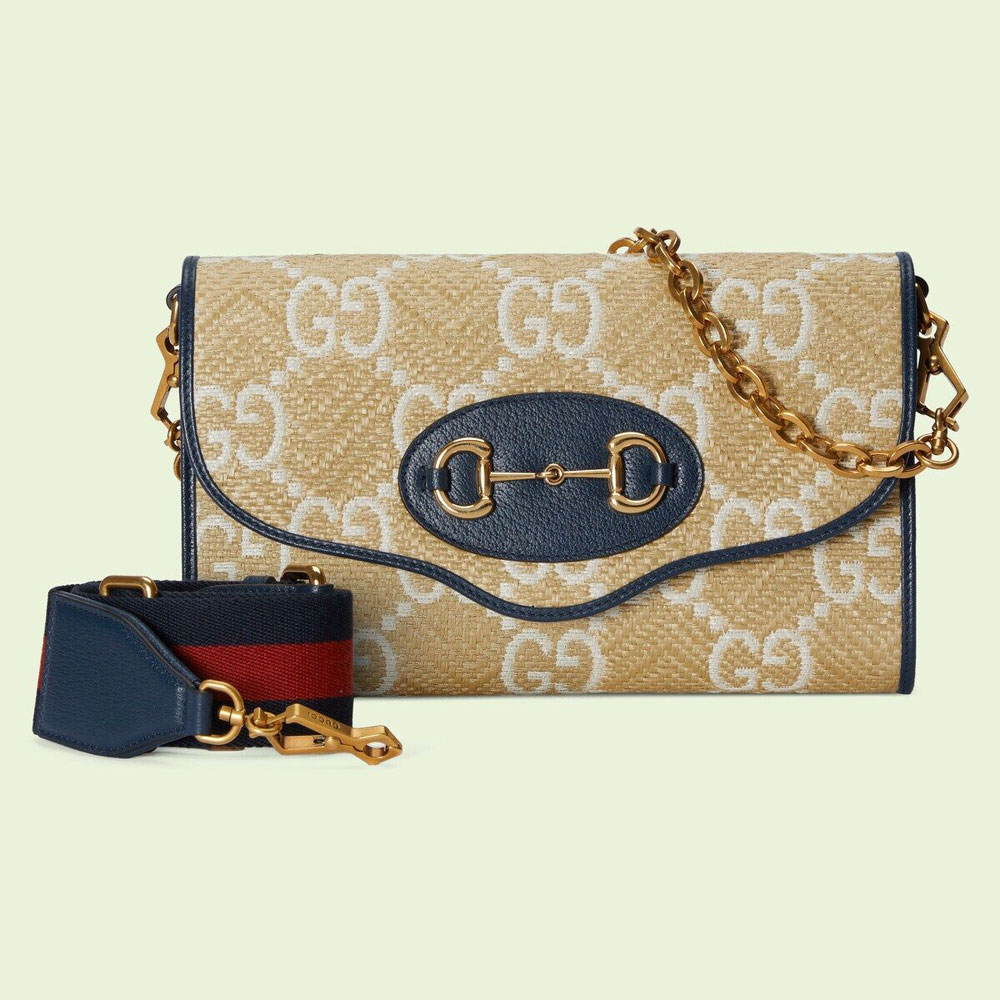 Gucci Horsebit 1955 small bag 677286 UWBJX 8921: Image 1