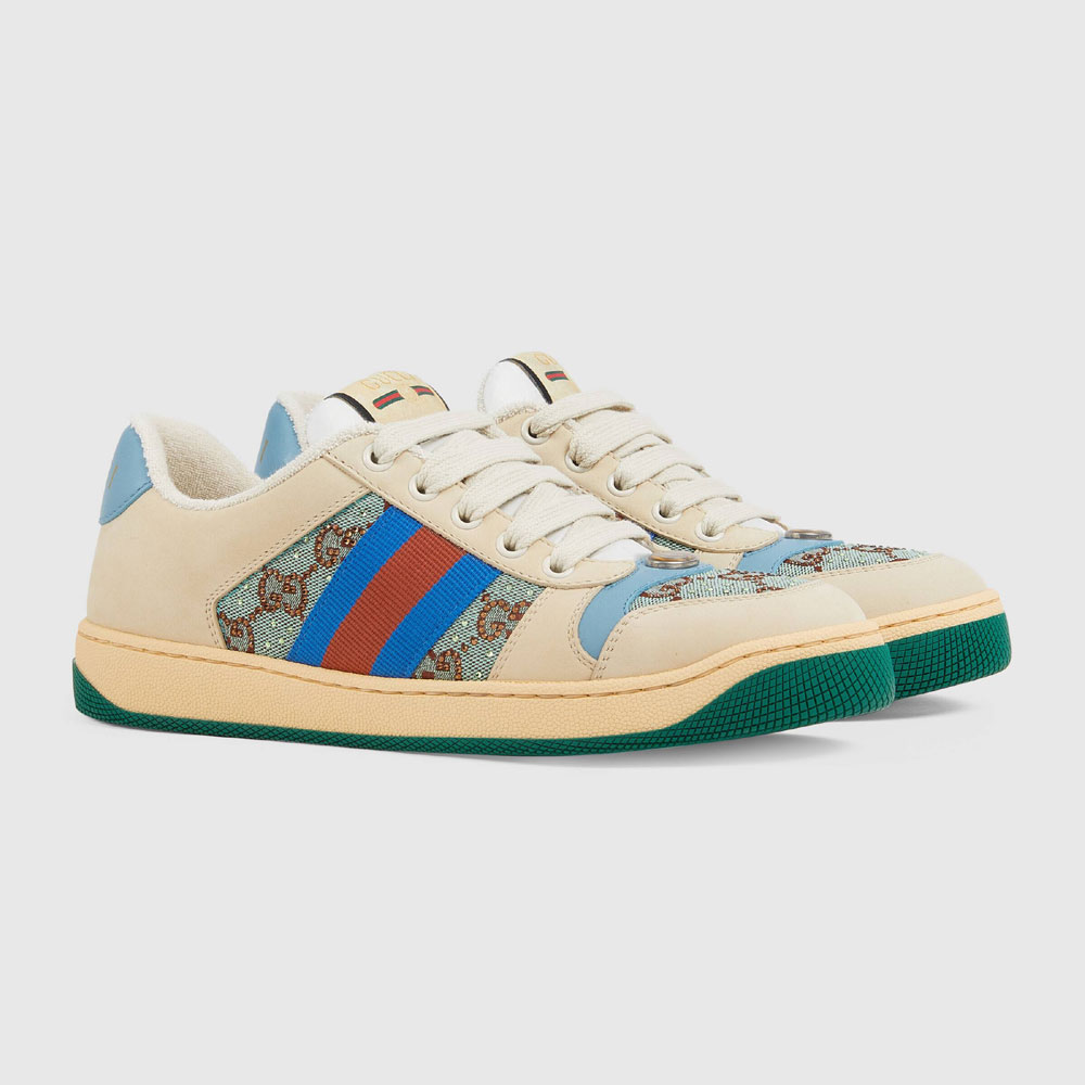 Gucci Screener sneaker crystals 677423 9SFR0 4983: Image 1