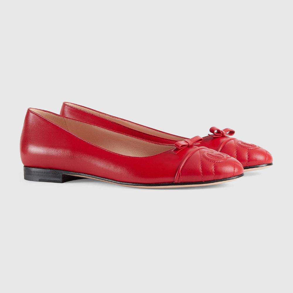 Gucci ballet flat with Double G 680878 BKO60 6549: Image 1