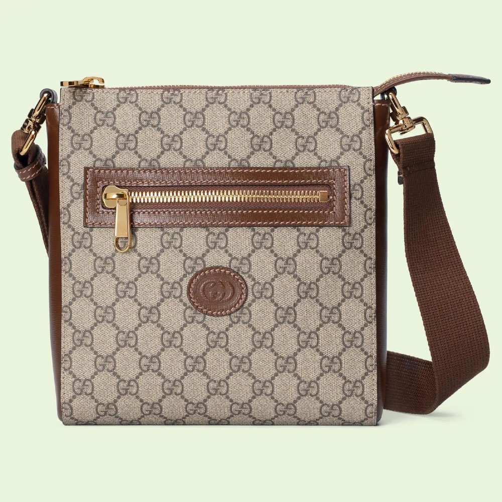 Gucci GG Supreme messenger bag 681021 92THG 8563: Image 1