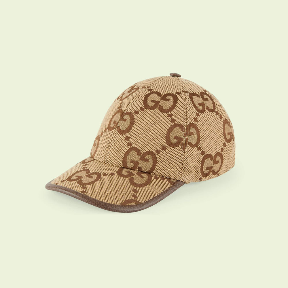 Gucci Jumbo GG canvas baseball hat 681264 3HAGJ 2564: Image 1