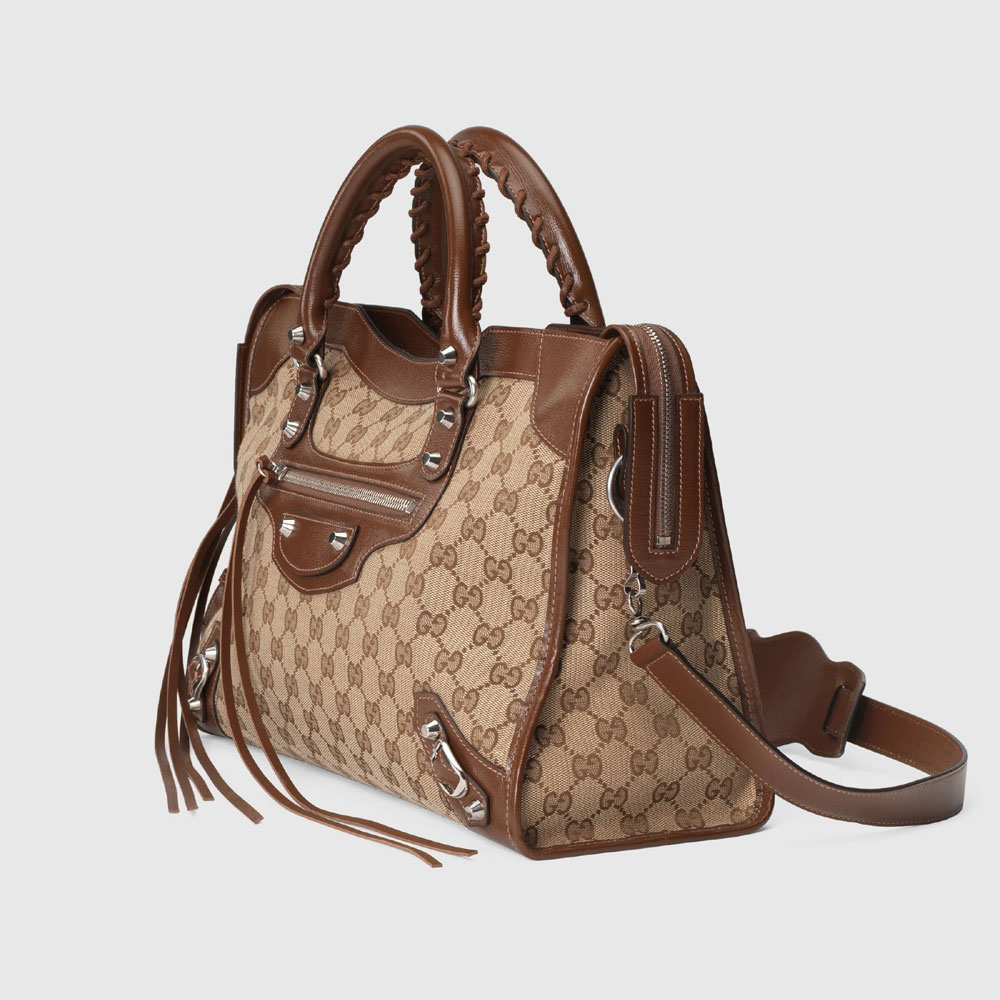 Gucci The Hacker Balenciaga medium Neo Classic bag 681695 2HKNN 8888: Image 2