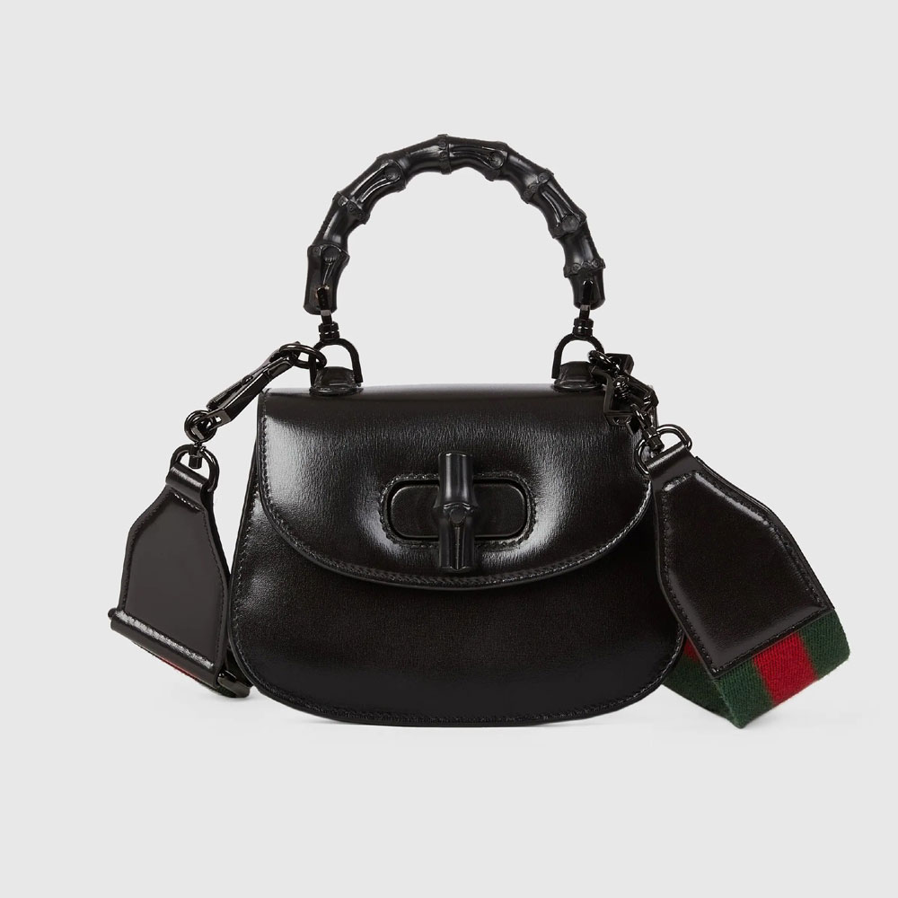 Gucci Mini top handle bag with Bamboo 686864 10ODP 1060: Image 1