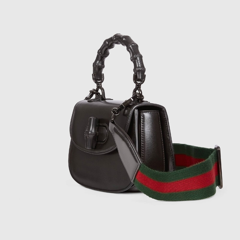 Gucci Mini top handle bag with Bamboo 686864 10ODP 1060: Image 2