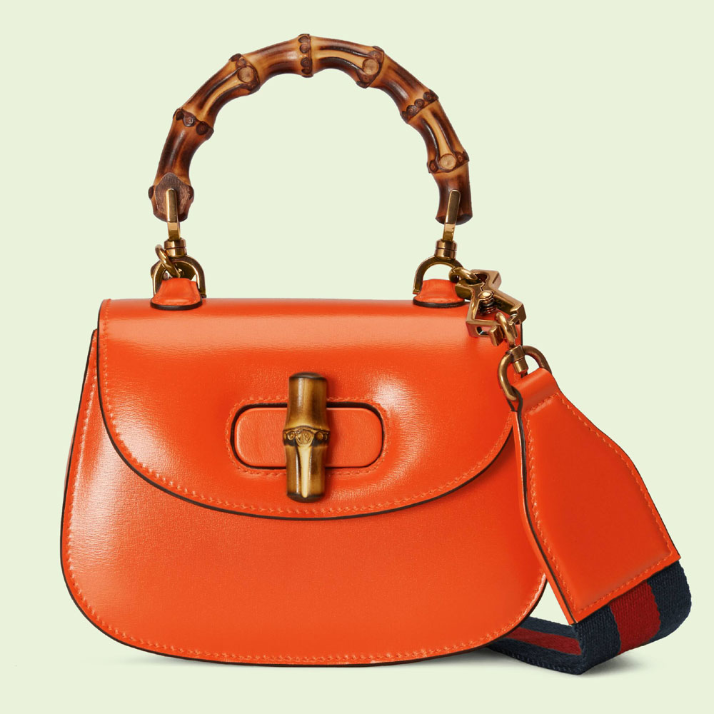 Gucci Bamboo 1947 mini top handle bag 686864 10ODT 7768: Image 1