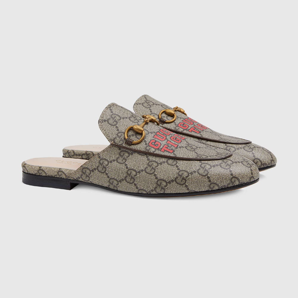 Gucci Tiger GG Princetown slipper 687841 UTG10 9760: Image 1